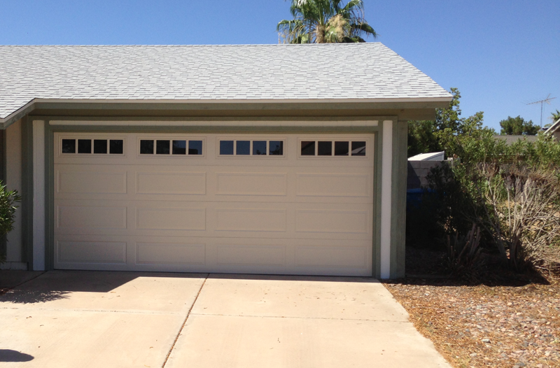 garage after carport conversion